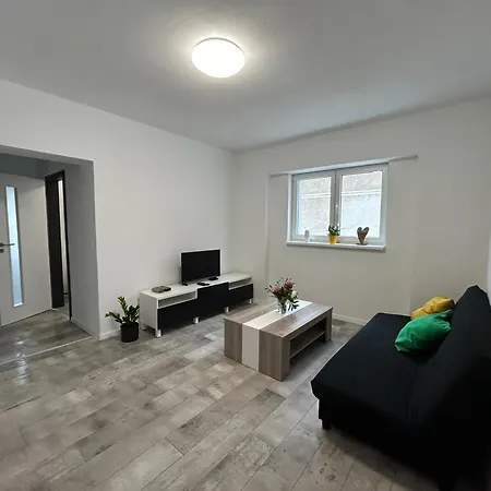 Family In Apartment *